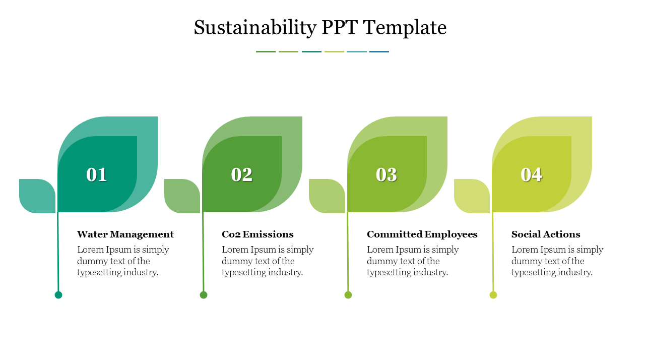 Sustainability PPT Template